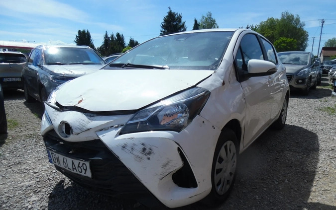 Toyota Yaris cena 16100 przebieg: 80200, rok produkcji 2020 z Stepnica małe 191